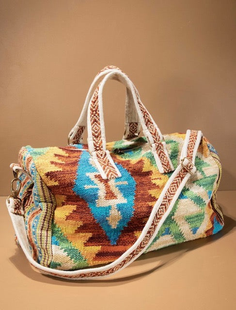 Santa Fe Handmade Duffel Bag