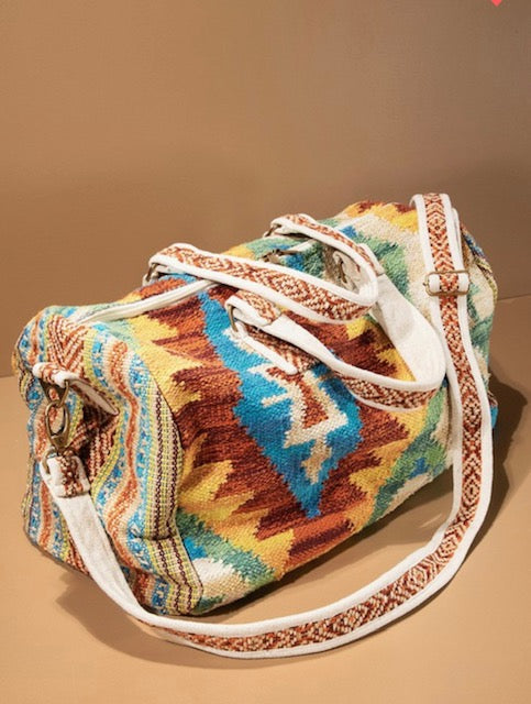 Santa Fe Handmade Duffel Bag