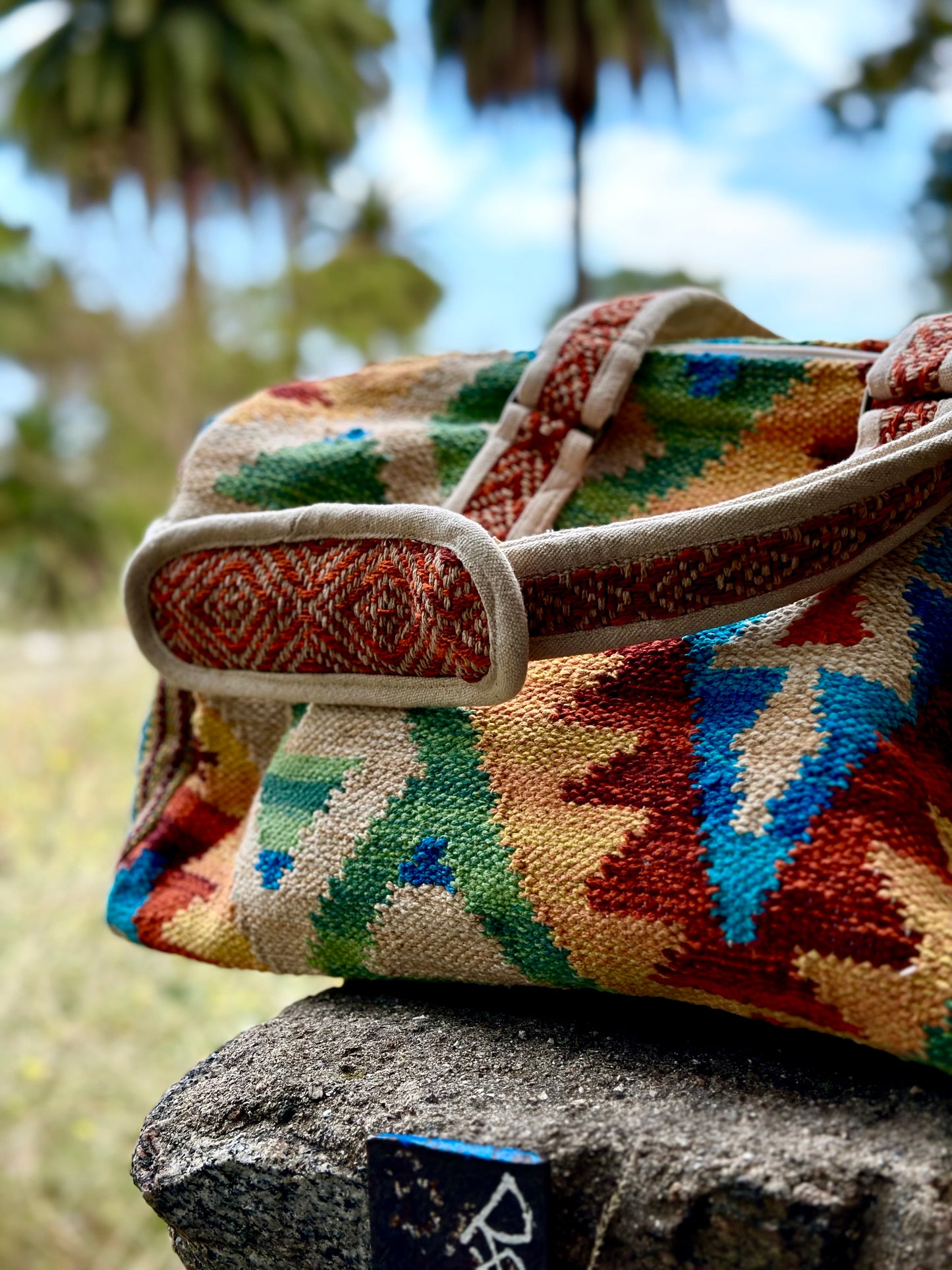 Santa Fe Handmade Duffel Bag