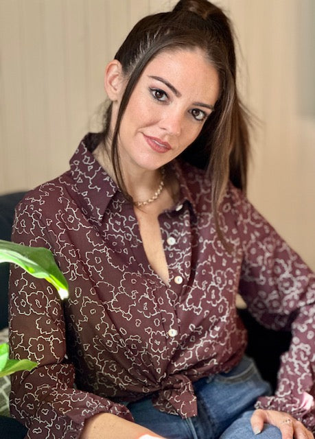 Rachel Brown Floral Shirt