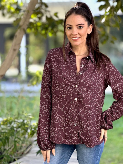 Rachel Brown Floral Shirt